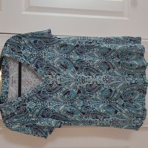 Croft & Barrow Women's V-neck Blouse